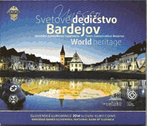 BU set Slowakije 2014 III Unesco Bardejov